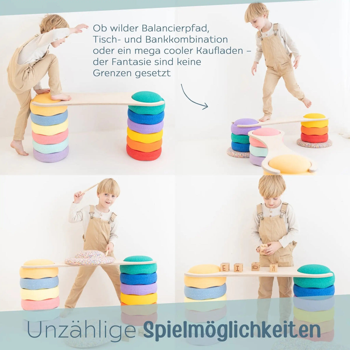 STAPELWELT Abenteuerbrücke für stapelstein® - wunderwunsch