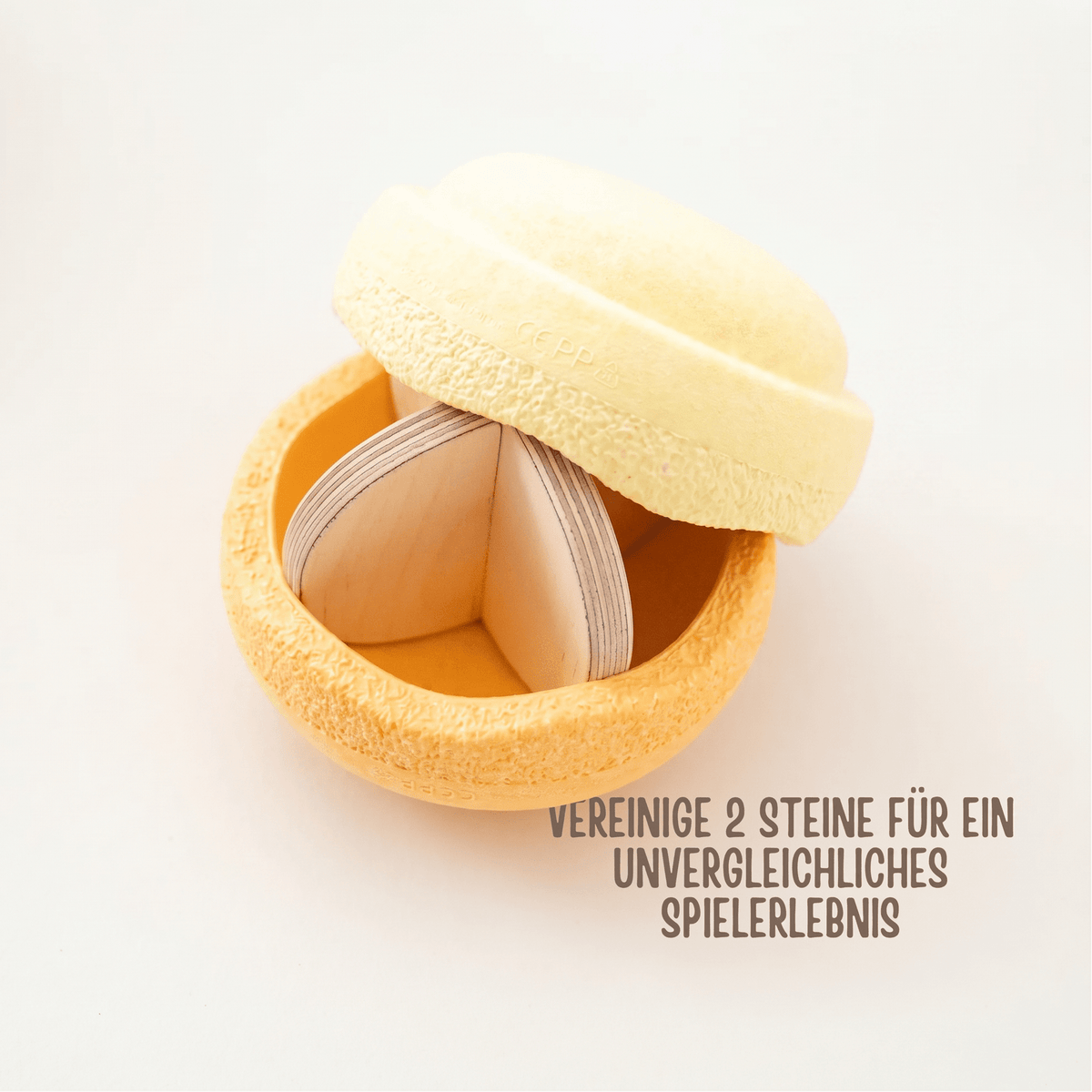 STAPELWELT Stein-Buddy aus Holz - wunderwunsch
