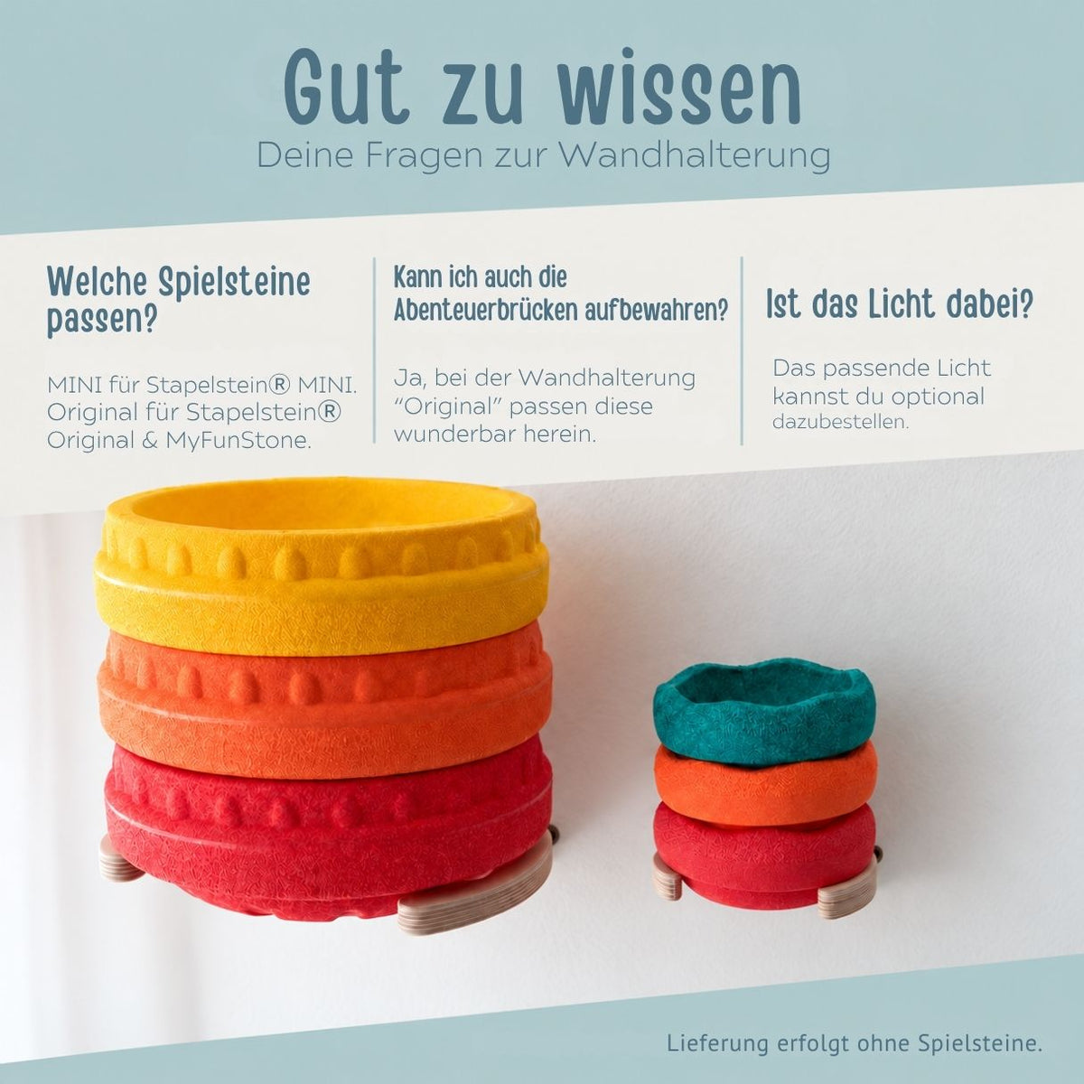 STAPELWELT Wandhalterung - wunderwunsch