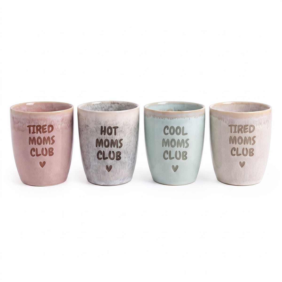 Steingut Becher - Moms Club - wunderwunsch
