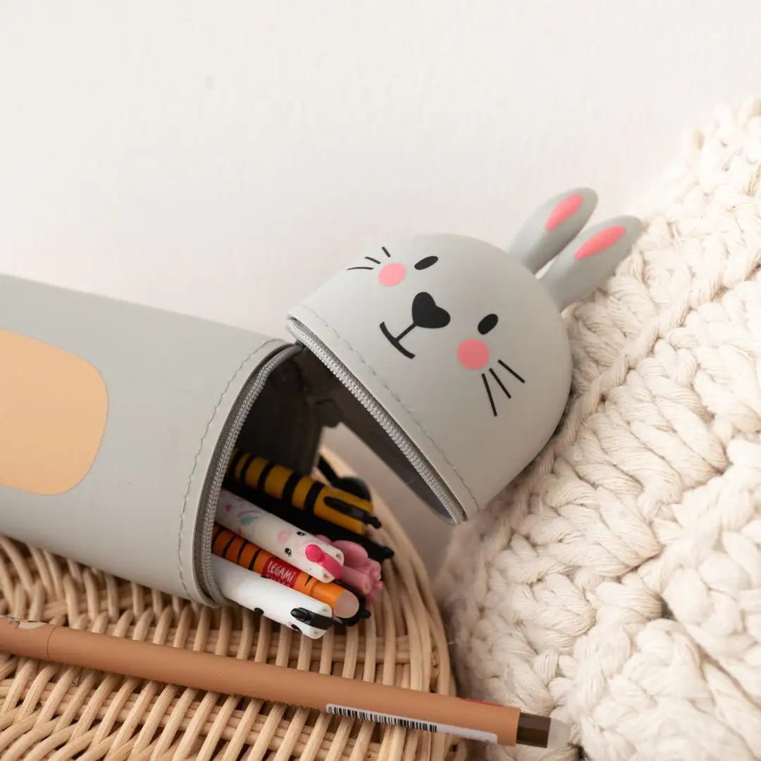 Federmäppchen personalisiert - Bär oder Hase - wunderwunsch