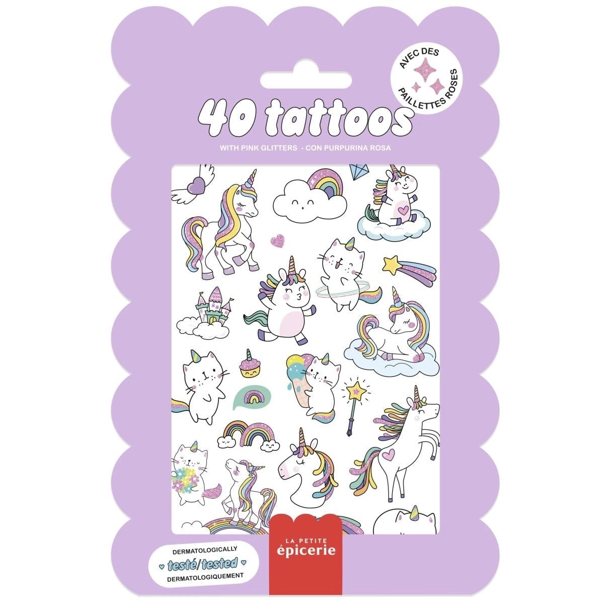 Tattoos - Einhörner - wunderwunsch