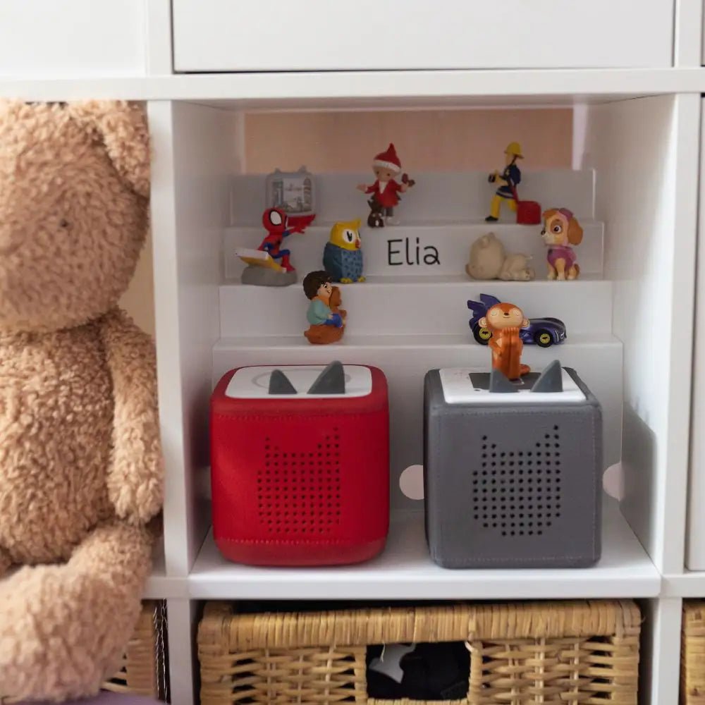 Tonieregal-Einsatz „Tribüne“ für IKEA® Kallax-Regal - wunderwunsch