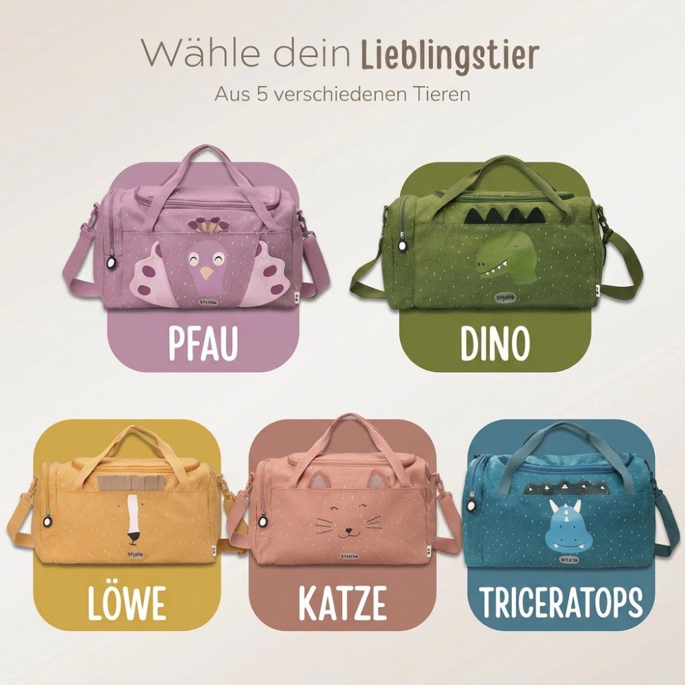 TRIXIE Kinder Sporttasche personalisiert - wunderwunsch