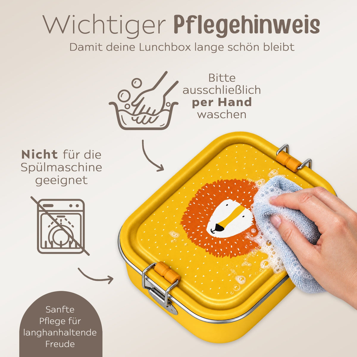 TRIXIE Lunch-Set Trinkflasche & Brotdose personalisiert - wunderwunsch