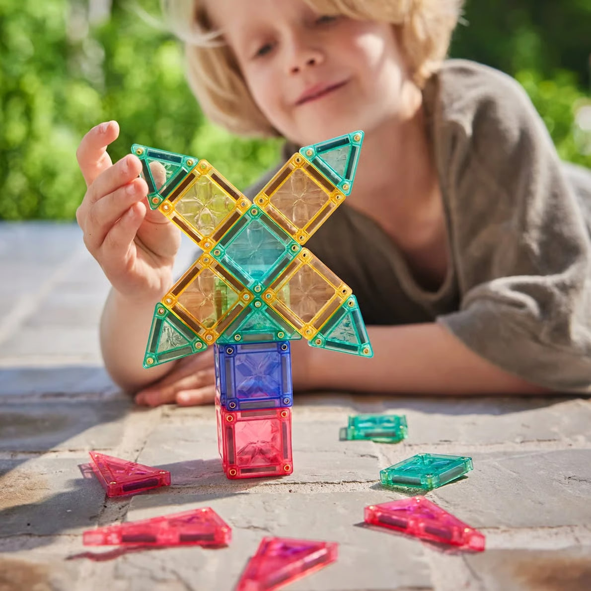 CLEVERCLIXX Mini Tiles Pack - Pastellfarben, 28 Teile - wunderwunsch