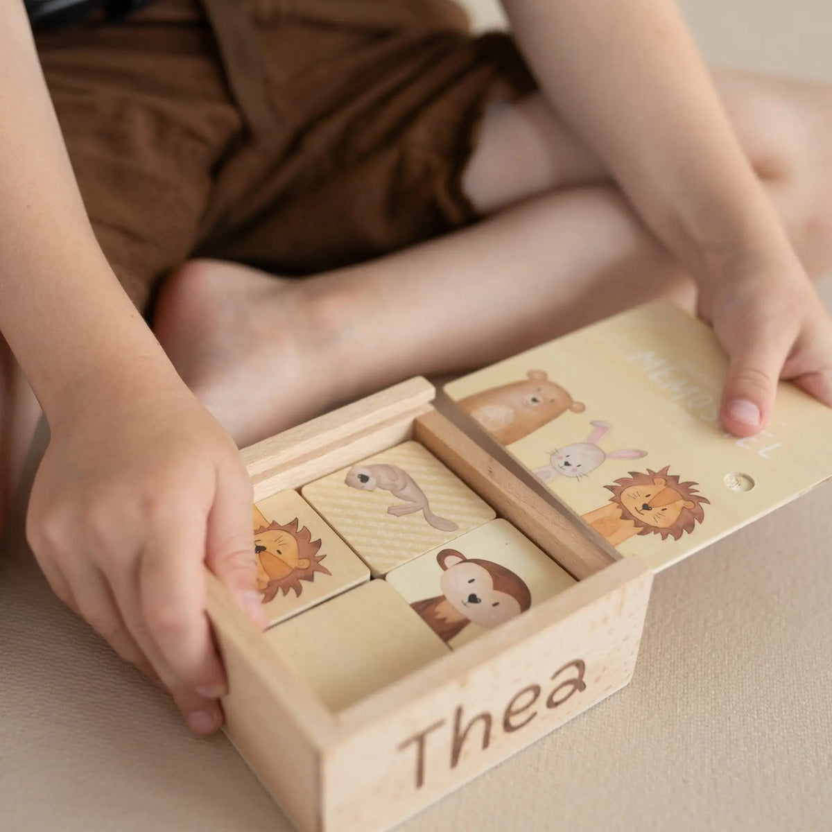 Wunderwunsch x SMALL FOOT Memo Spiel personalisiert - wunderwunsch