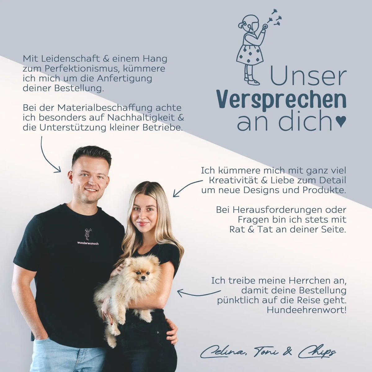 Zeugnismappe Holz personalisiert - Affirmationen Aquarell - wunderwunsch